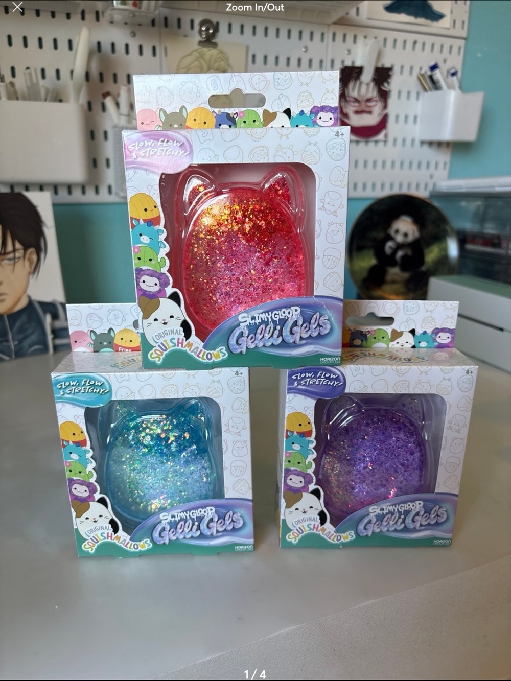 NEW squishmallows gelli gels squishy fidget viral TikTok